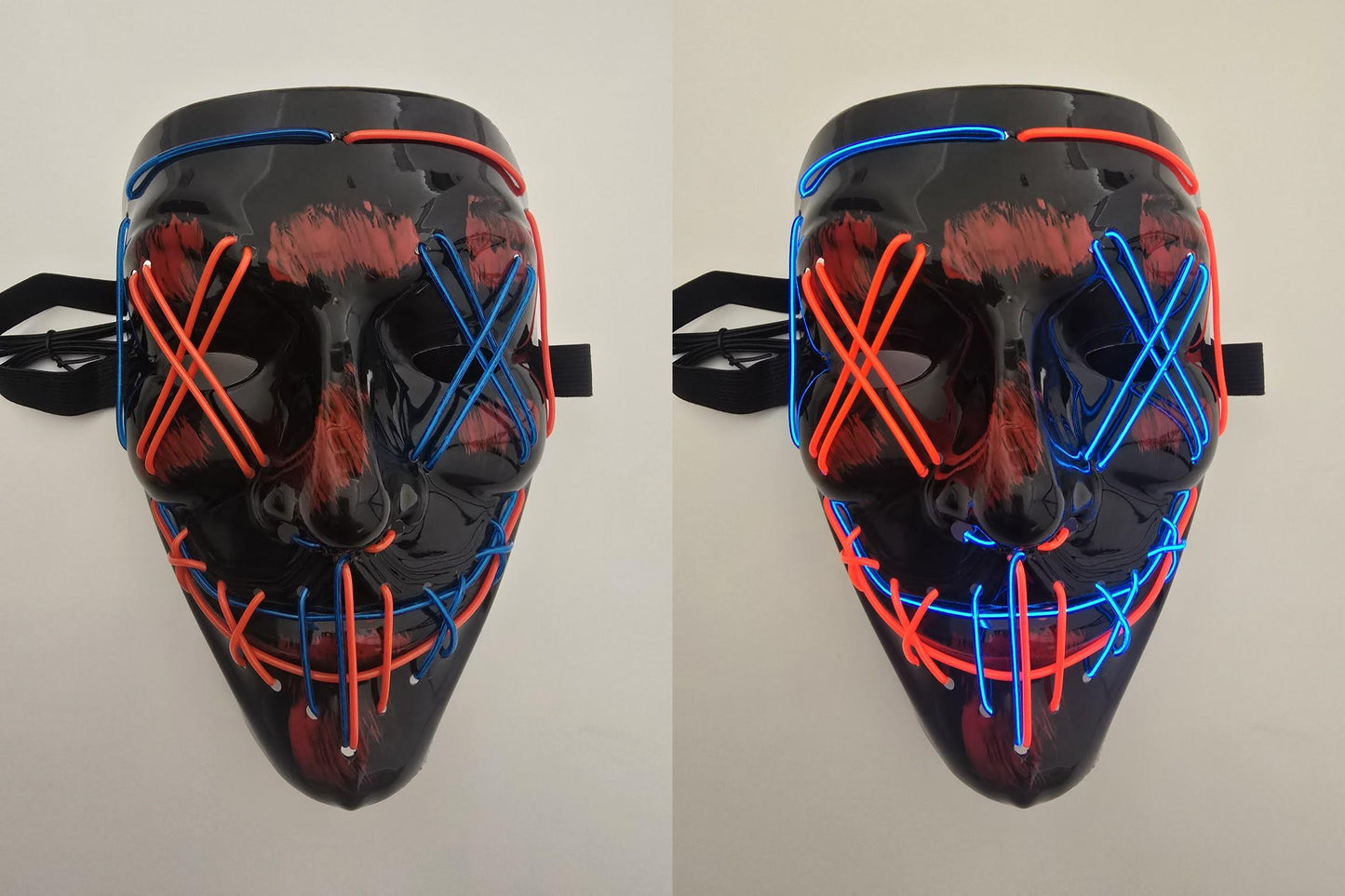 Light up mask