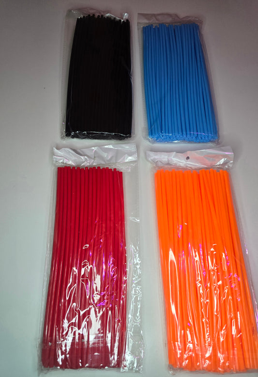 Wheel spoke covers